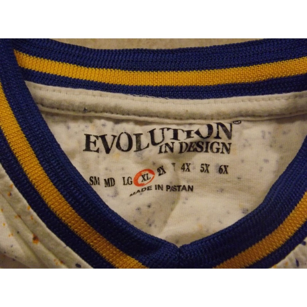 Evolution In Design Mens XL Golden State Warriors Speckle Graphic T-Shirt Casual - Picture 7 of 8